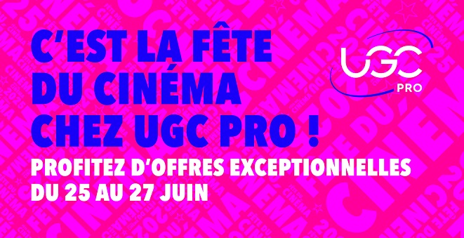 3 jours d'offres exceptionnelles pour la Fête du Cinéma ! 